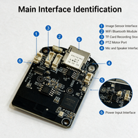 Cámara IP WiFi Anyka PTZ en Stock, Placa Base IPC de Vigilancia Inalámbrica, Ranura para Tarjeta TF, Controlador de Motor Pan Tilt