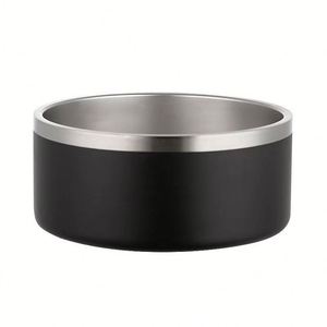 Bol pour chien en acier inoxydable anti-renversement de 42 oz, base large et stable, empêche les déversements, facile à rincer, pour nourriture sèche ou humide, toutes races - Product Image 2