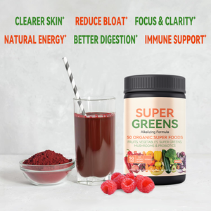 OEM Greens Lebensmittel pulver Super food Nutrition Organic No GMO No Additives Organisches Super Green Super food Pulver - Product Image 6