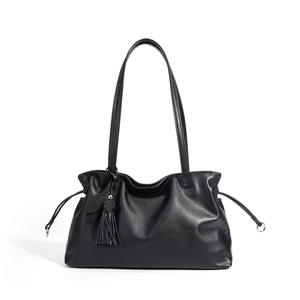 Bolso Tote de Gran Capacidad de Cuero Genuino Estilo Nuevo Lady National Candy Two, para Salidas Informales, Bolso de Hombro Único, Logotipo Personalizado - Product Image 6