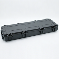Valise robuste en plastique PP avec roulettes, mousse perforée, boîte de protection industrielle étanche et résistante pour instruments
