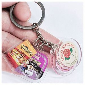 <b>Customized</b> <b>Keychain</b> Cartoon Cute Personality Transparent Acrylic <b>Keychain</b> Double Side Acrylic <b>Keychain</b> Charm - Product Image 4