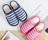Chaussettes-pantoufles pour femmes, pantoufles léopard, pantoufles Teddy