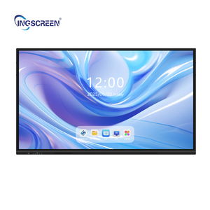 INGSCREEN 4K Placa Inteligente Interativa 55 65 Polegada Touch Screen Digital Whiteboard para Sala de Reunião Escola para Painéis Interativos - Product Image 2