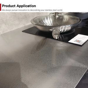 Feuille d'acier inoxydable anti-rayures 304 Finition sablée Plaque d'acier inoxydable Plat Feuille d'acier inoxydable - Product Image 6