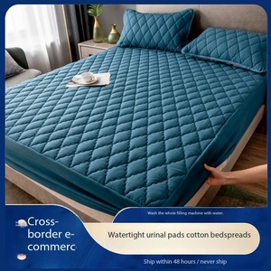 Copri materasso personalizzato Ultra-fine in fibra tinta unita, impermeabile, antipolvere e lavabile in lavatrice - Product Image 4