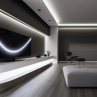 Bande lumineuse LED néon RGB personnalisable Neonawall, éclairage coloré pour armoire, mur, boutique, maison, fête, affichage commercial, décoration
