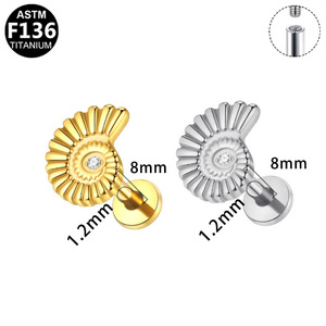 <b>Titanium</b> Alloy <b>Stud</b> Earrings Minimalist Design Heart Shaped Unisex Fashion Jewelry - Product Image 5