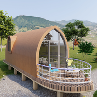 Maison en dôme en panneaux EPS composites, bâtiment modulaire isolé