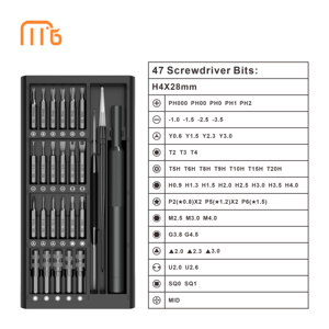 Kit de tournevis en acier 50-en-1, outil de réparation et de démontage polyvalent pour téléphones portables, ordinateurs et ordinateurs portables, vente en gros - Product Image 2