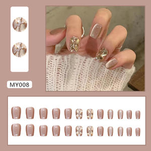 CENO - <span class=keywords><strong>Uñas</strong></span> Artificiales Reutilizables de Alta Calidad, 24 Piezas por Juego, <span class=keywords><strong>Uñas</strong></span> Artificiales y <span class=keywords><strong>Uñas</strong></span> Postizas Humanas - Product Image 5