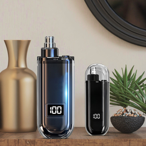 Điện Mũi Tóc Tông Đơ Cho Nam Giới Và Phụ Nữ USB Powered Facial Tóc Kéo Lông Mày Máy Cạo Râu Hộ Gia Đình Mũi Tóc Dao Cạo Remover - Product Image 1