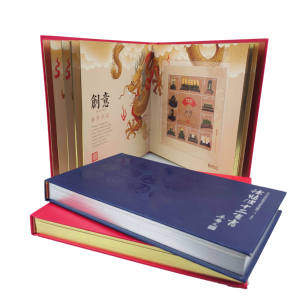 Impression de livres de fiction personnalisés à couverture rigide, service d'impression de livres OEM, livres de <span class=keywords><strong>littérature</strong></span> avec estampage à chaud - Product Image 2