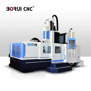 BR1714B Double Column CNC Gantry Milling Machine Center Table Size 1700*1400 Motor New Product 2020 Cnc 5 Axis Single 15 24 2000