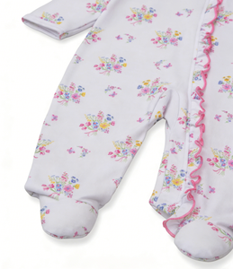 2026 Vente en gros <span class=keywords><strong>Layette</strong></span> <span class=keywords><strong>bébé</strong></span> nouveau-né à fermeture éclair motif Jardins Pastel Échantillon <span class=keywords><strong>gratuit</strong></span> - Product Image 4
