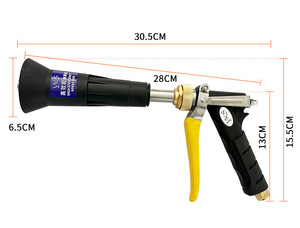 <span class=keywords><strong>Pistola</strong></span> <span class=keywords><strong>de</strong></span> Pulverización Ajustable <span class=keywords><strong>de</strong></span> Alta Presión: la Herramienta Definitiva para Jardinería Doméstica y <span class=keywords><strong>Riego</strong></span> <span class=keywords><strong>de</strong></span> Plantas - Product Image 3