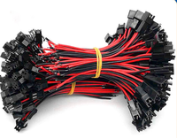Kabel Harness QUANWEI 2.54 Female Right Angle Smd Series Sm2 Extender 2 5 Pin Connector JST SM 2.5 dengan Strip LED
