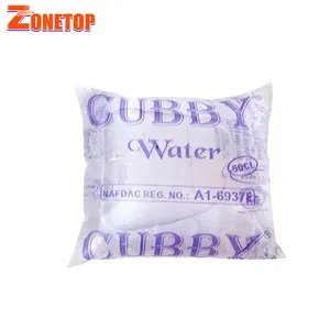 Pochette pour eau minérale en rouleau imprimé personnalisé de qualité alimentaire sac d'emballage en plastique PE pour sachet d'eau