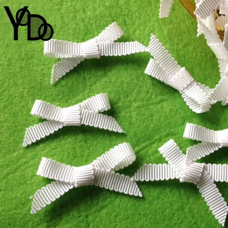 YQ-B02 Cheap price handmade 6mm hat ribbon bows