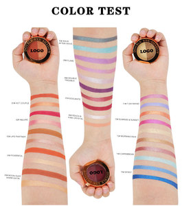 Palette de fards <span class=keywords><strong>à</strong></span> paupières 15 couleurs, sans logo, haute pigmentation, végane, sans cruauté, waterproof, effet métallique, scintillant, mat, pailleté, maquillage - Product Image 5