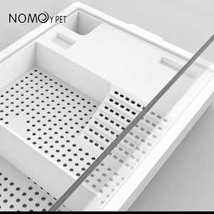 NOMOY – réservoir filtrant en verre pour animaux de compagnie, Type ouvert, détachable, <span class=keywords><strong>Aquarium</strong></span>, poisson, tortue - Product Image 2