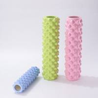 Rouleau de massage en mousse à points flottants Qianyi modèle QY-263 pour le soulagement musculaire, le yoga, le massage du dos et des mollets avec herbes chinoises