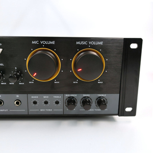 Un ensemble d'amplificateur domestique à 2 canaux en métal avec 2 haut-parleurs passifs de <span class=keywords><strong>10</strong></span> pouces, son HiFi, entrées USB/AUX, puissance RMS de 150 W et télécommande - Product Image 5