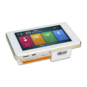 <span class=keywords><strong>Amplificateur</strong></span> mural stéréo sans fil intelligent 400H avec écran tactile, radio FM Bluetooth, carte USB TF, contrôle par application, 4 canaux haute fidélité - Product Image 3