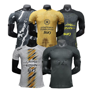 Kaos Sepak Bola Pria Top 2025 Saudi Jeddah Edisi Thailand Green Falcons Piala Afrika Faraj Shehri Maillots De Football - Product Image 1