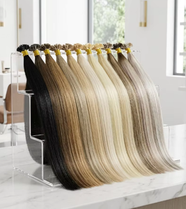 ต่อผมแบบ U-Tip คุณภาพพรีเมียม ผมแท้สลาฟแบบเวอร์จิ้น  ติดกาวเคราติน  แบบไร้รอยต่อ  ผสมผสานอย่างเป็นธรรมชาติ  ระดับมืออาชีพ  แบบสองชั้น - Product Image 6