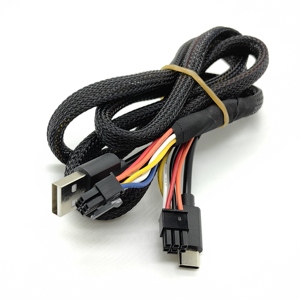 MX3.0 430250600 6P - C타입 USB 브레이디드 케이블 와이어 하네스 - Product Image 2