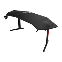 BEISIJIE grand bureau de jeu de bureau coin Pc coin noir Gamer bureau en forme de L noir E-sports Table de jeu