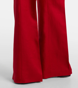 Women's Formal <b>Linen</b> Suit <b>Set</b> with Button Detail Full Length Breathable Fabric - Product Image 5