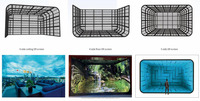 Panel LED Flexible SMD de Alta Resolución HD P2.5 a Todo Color para Experiencia Virtual Inmersiva en Interiores, Pantalla LED para Espacio Creativo