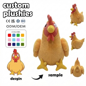 Peluche personnalisée à faible MOQ, jouet en peluche chat gris avec oreilles intérieures en <span class=keywords><strong>fourrure</strong></span> douce, poupée en peluche pour anniversaire - Product Image 5