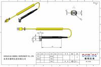 Thermocouple for Heater Welded Steel and Plastic Mold Preheating Surfaces Faster Thermal Response Handheld Thermocouple