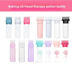 ขวดทำความสะอาดแบบมีซี่หวีสำหรับน้ำมันใส่ผม <span class=keywords><strong>แชมพู</strong></span> ยืดผม ทำสีผม ขายดีข้ามประเทศ ใช้ได้ทั้งในบ้านและร้านเสริมสวย - Product Image 2