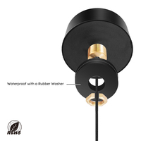Antenne WiFi 2,4 GHz 5,8 GHz à fixation par vis, double bande, étanche, type Puck, pour routeur et appareil IoT