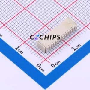 HC-1.0-13PWT Wire-to-Board Pin Header SMD,P=1mm,Horizontal Mount Connector 1x13P 1mm Horizontal Mount SH - Product Image 2