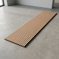 Panneau acoustique en MDF à lattes RADA, NRC élevé 0,8, panneau insonorisant 3D pour salon, chambre, bureau et plus encore