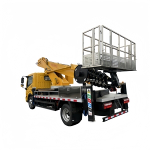 Camion de travail aérien DongFeng 33m, plateforme de travail aérien de 33 mètres, plateforme élévatrice, équipement de travail aérien 1suzu - Product Image 3