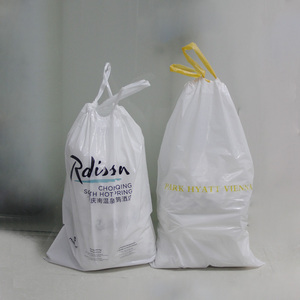 Sacchetto della biancheria usa e getta in plastica a buon mercato all'ingrosso per il lavaggio a secco dell'hotel - Product Image 5