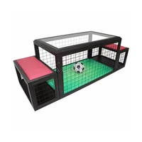 Sports d'intérieur bureau mini 2 joueurs entraînement à la réponse rapide arcade interactif sous-football football football jeu de table