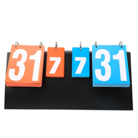 Tableau de score de basketball portable à 2 chiffres pour les matchs sportifs, usage quotidien, extérieur