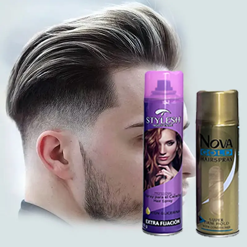 Xertouful Longo Durável Seco Hidratante Poderoso Styling Hair Spray