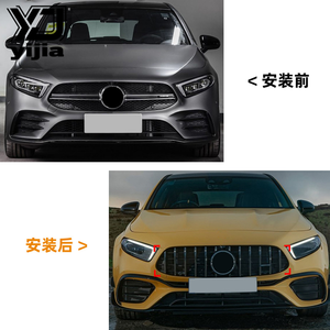 Modificación de la Rejilla Central GT para <span class=keywords><strong>Mercedes</strong></span>-Benz Clase A W177 Edición Deportiva <span class=keywords><strong>A180</strong></span> A200 A220 2018+ (Compatible con OLIVER) - Product Image 4