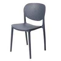 Chaise de salle à manger moderne de luxe en plastique réglable en hauteur, légère et entièrement en plastique, pour restaurant et usage commercial