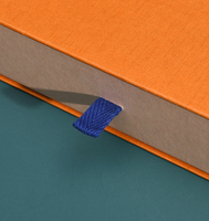 Boîte cadeau coulissante de luxe en papier d'art couleur personnalisée, impression offset, avec ruban et languette de tirage, pour emballage de bijoux