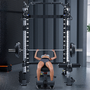 <span class=keywords><strong>Estación</strong></span> de Gimnasio Multifuncional WENDY, Máquina Smith Combinada, Entrenador Funcional - Product Image 1