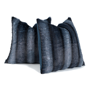 Funda de Almohada Decorativa Xu Ai, Acolchada con Rayas Verdes, para Sofá de Sala de Estar, Cojín Lumbar - Product Image 3